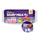 image 1 of Cadbury Dairy Milk Dessert with festive white chocolate pieces  4x75g