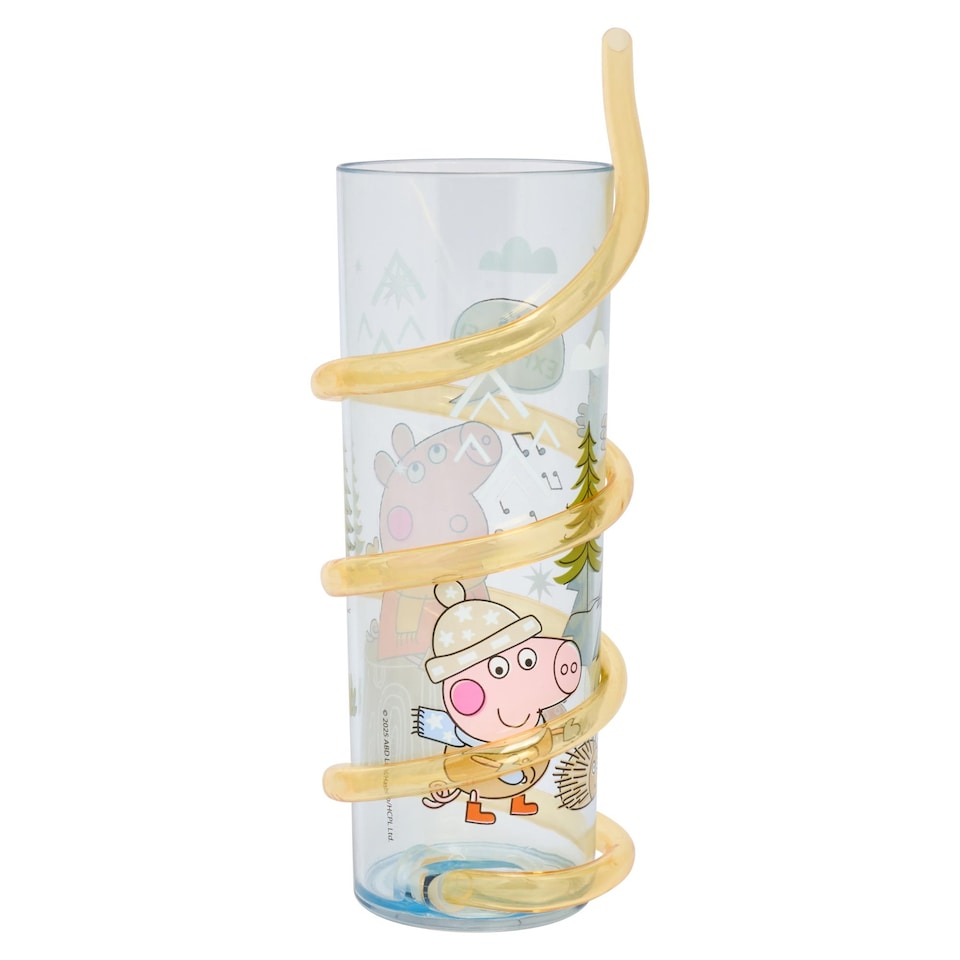 image 1 of Peppa Pig Swirly Straw