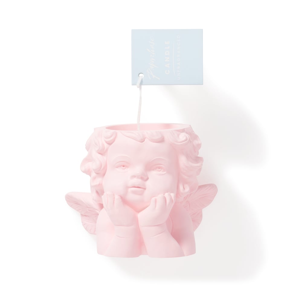 image 1 of Paperchase Valentines Cherub Candle Unfragranced