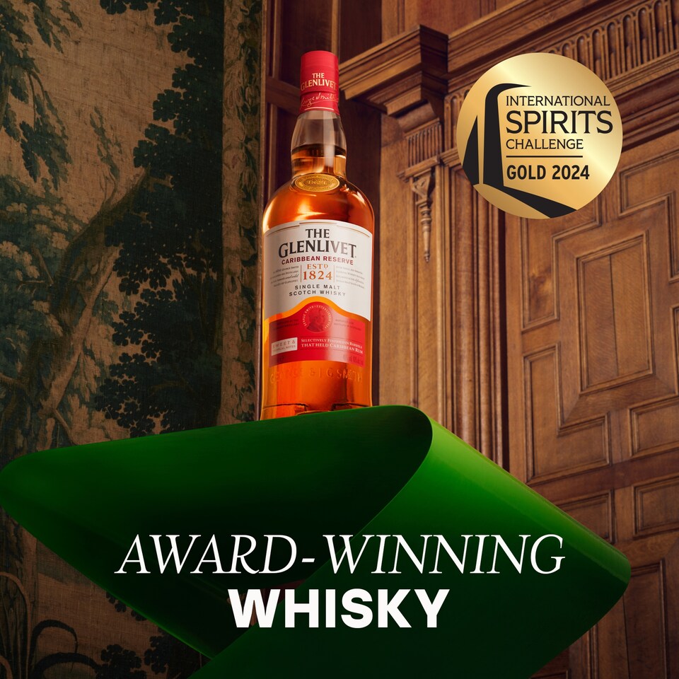 image 1 of The Glenlivet Caribbean Reserve Single Malt Scotch Whisky 70cl