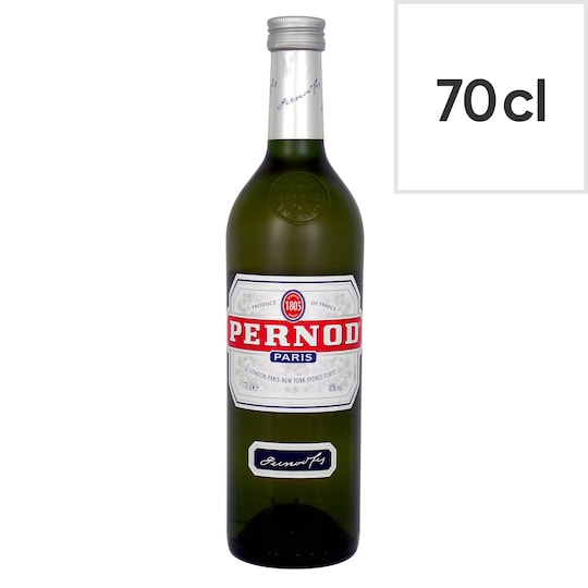 Pernod Aniseed Liqueur 70Cl Tesco Groceries
