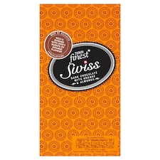 Tesco Finest Swiss Chocolate Orange And Almonds Bar 100G