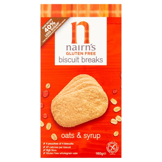 Nairns Oats And Syrup Biscuits 160G