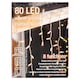 image 1 of Snow Meister SM2005 80 LED Warm White Energy Saving Curtain Icicles Light