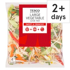 Tesco Large Vegetable Stir Fry 570g