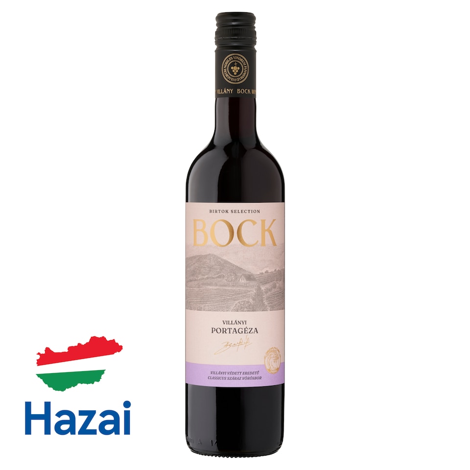 image 1 of Bock Villányi Portagéza Classicus Dry Red Wine 12% 750 ml