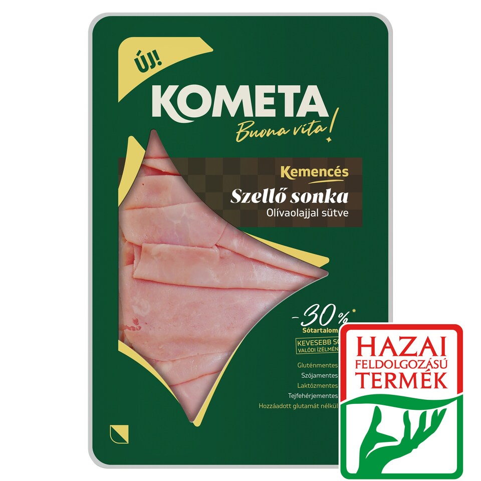 Kometa Kemencés szeletelt szellő sonka 90 g