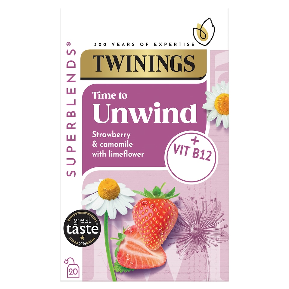 image 1 of Twinings Superblends Unwind 20'S 36G