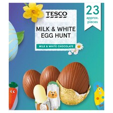 Tesco Milk And White Egg Hunt 475G