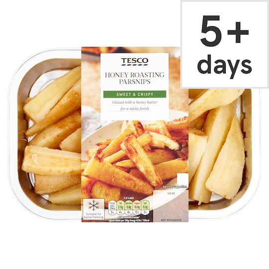 Tesco Honey Roasting Parsnips 300G Tesco Groceries