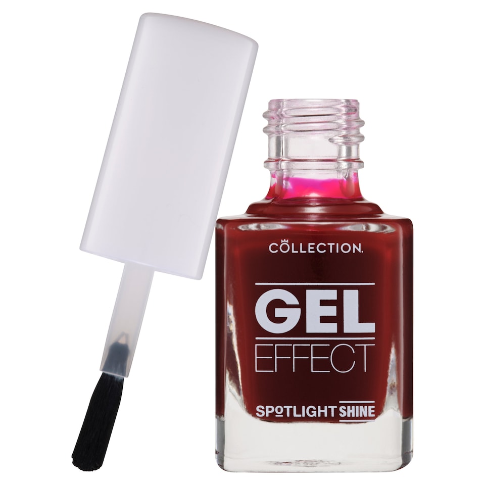 image 1 of Collection Spotlight Shine Gel Effect Nail Polish Cherry Bomb 10.5ml