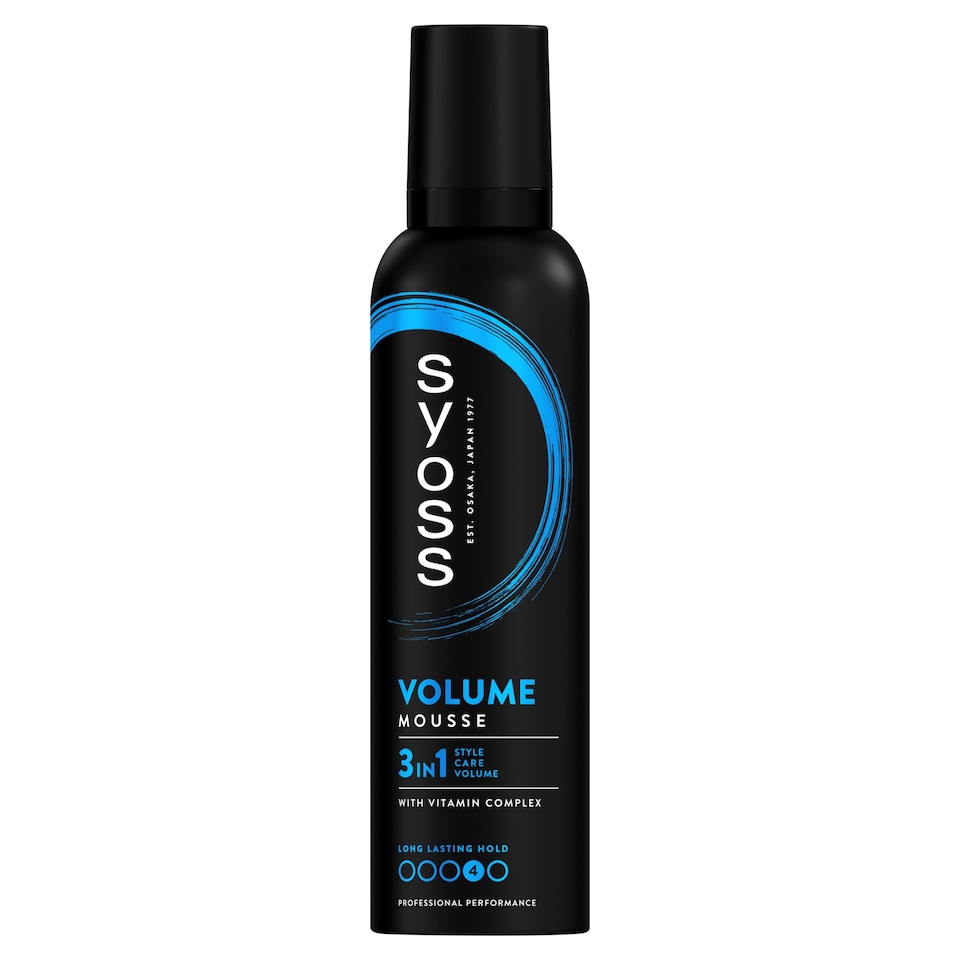Obrázek 1 pro produkt Syoss Volume 3v1 pěnové tužidlo na vlasy 250ml