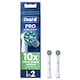 image 1 of Oral-B Pro Cross Action Electric Toothbrush Replacement Heads 2 Pack