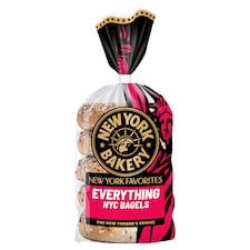New York Bakery Everything Bagel 5 pack 