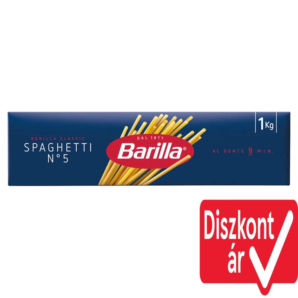 Barilla Spaghetti Durum Wheat Semolina Pasta 1000 g