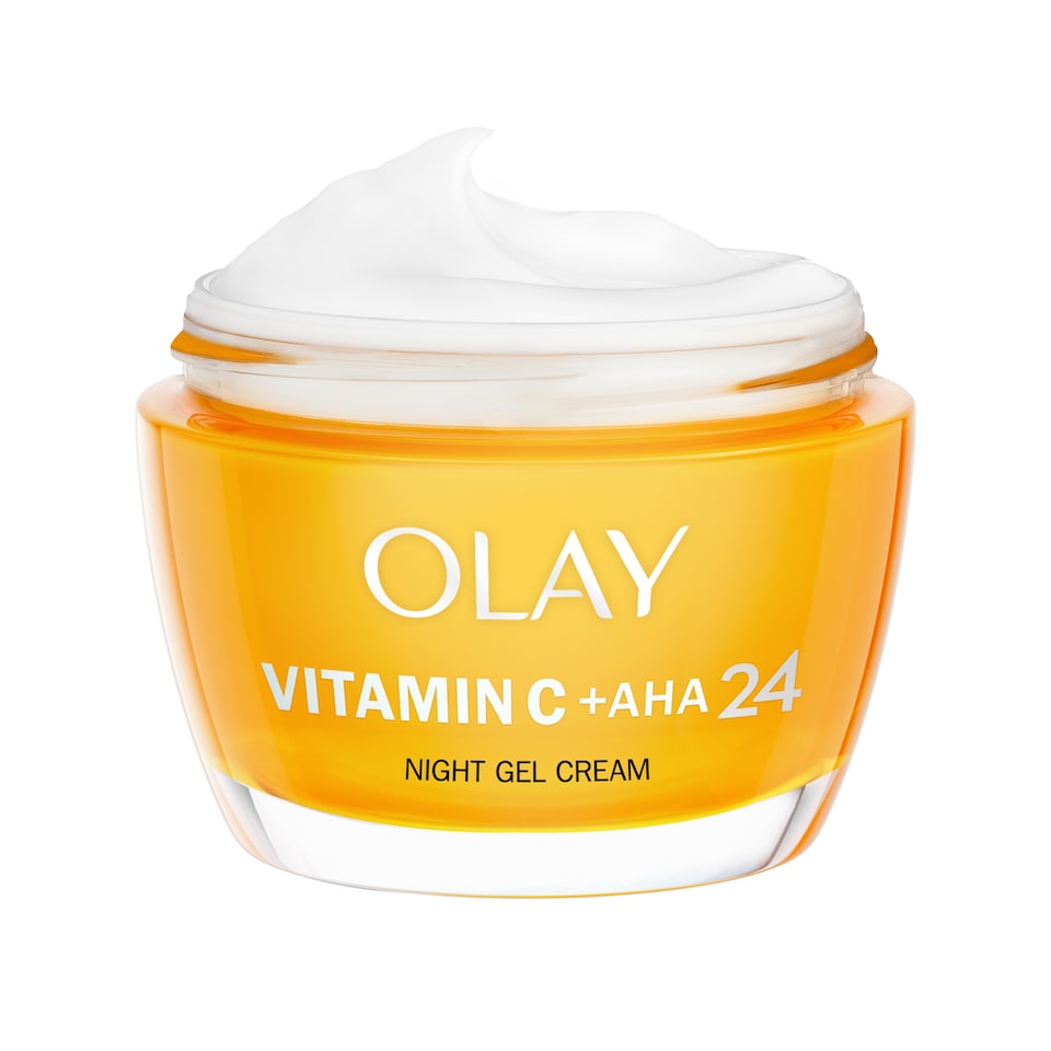 image 1 of Olay Vitamin C 24 Night Gel Cream Moisturiser 50ml