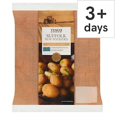 Tesco Suffolk New Potatoes 750G