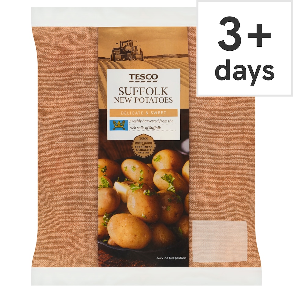 image 1 of Tesco Suffolk New Potatoes 750G