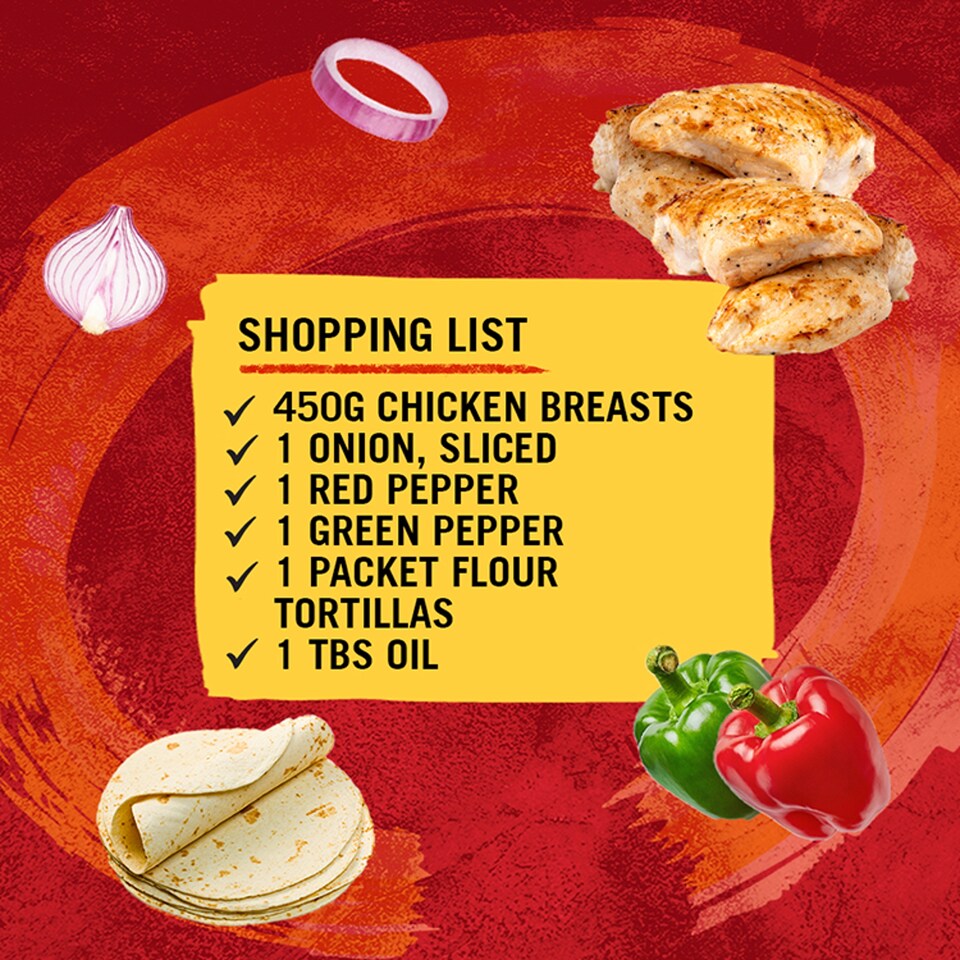 image 1 of Schwartz Authentic Chicken Fajitas 35G