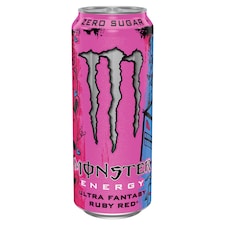 Monster Energy Ultra Fantasy Ruby Red sýtený energetický nápoj 500 ml