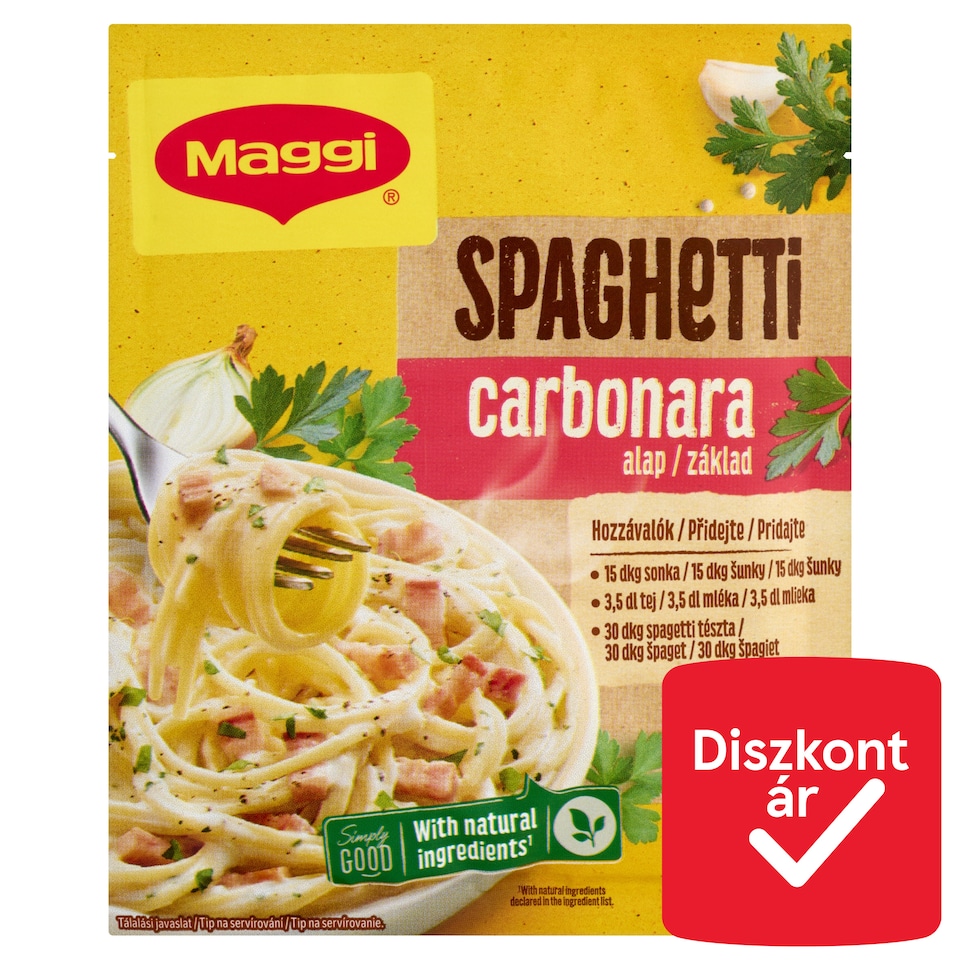 image 1 of Maggi Carbonara Spaghetti Base 30 g