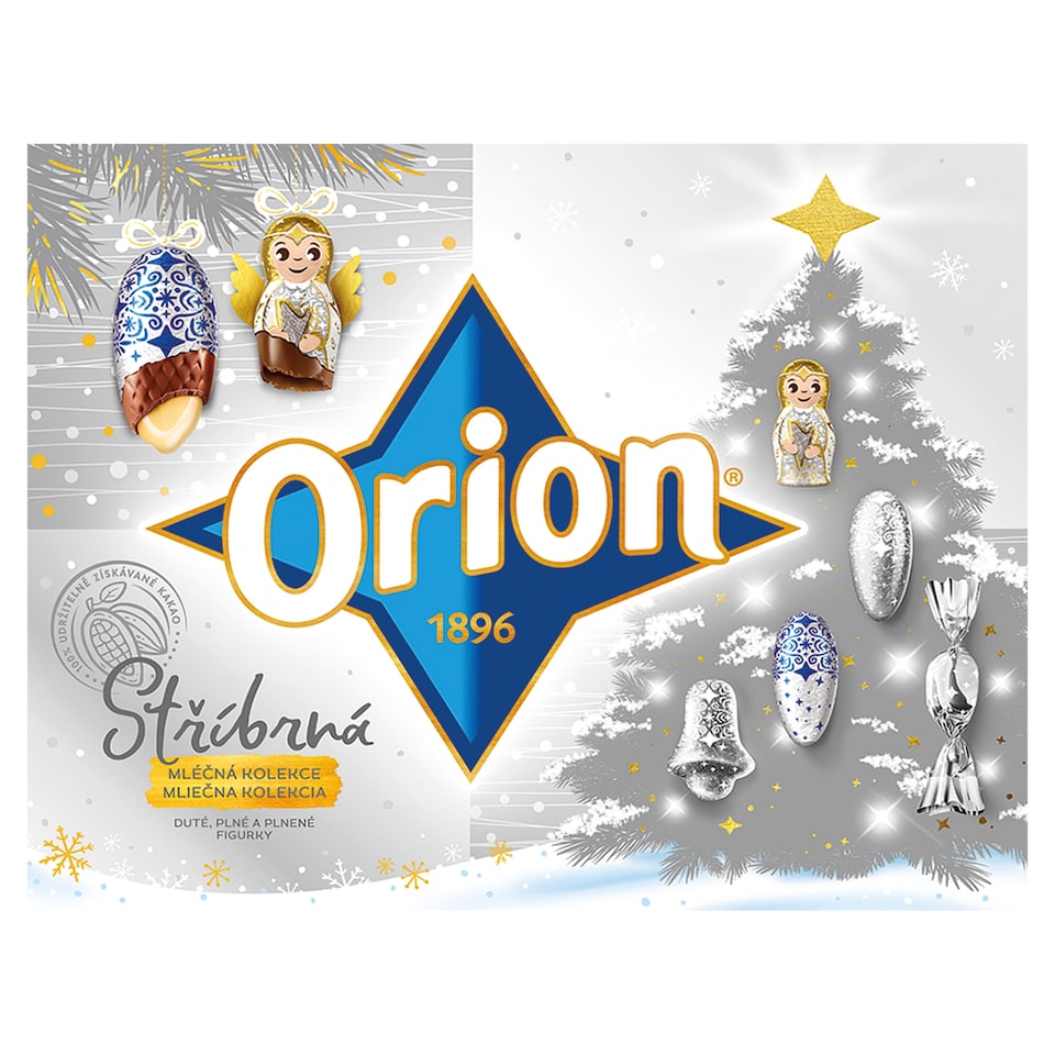 Obrázek 1 pro produkt ORION Vánoční kolekce Stříbrná 350g