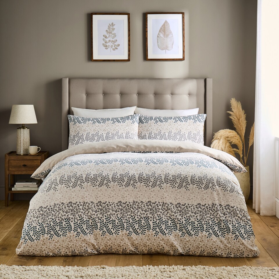 image 1 of Silentnight Love Sleep Floral Duvet Set King