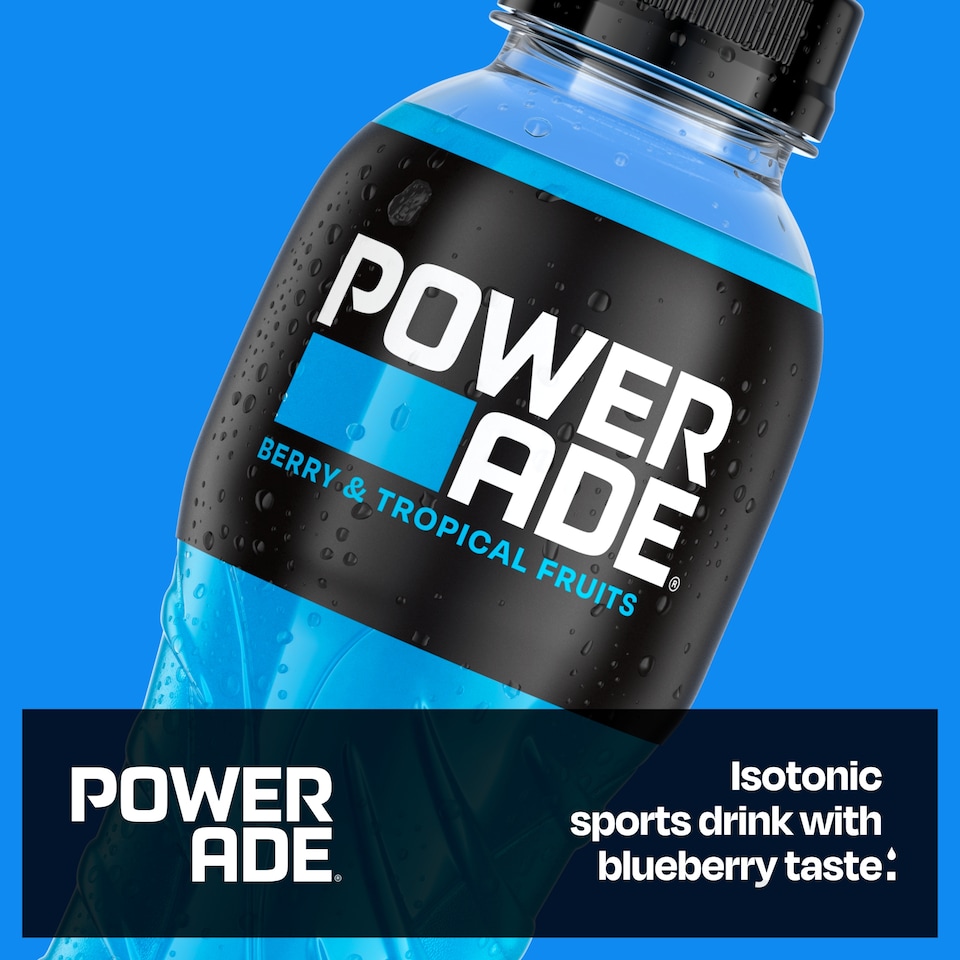 image 1 of Powerade Berry/Tropical Fruit 500M