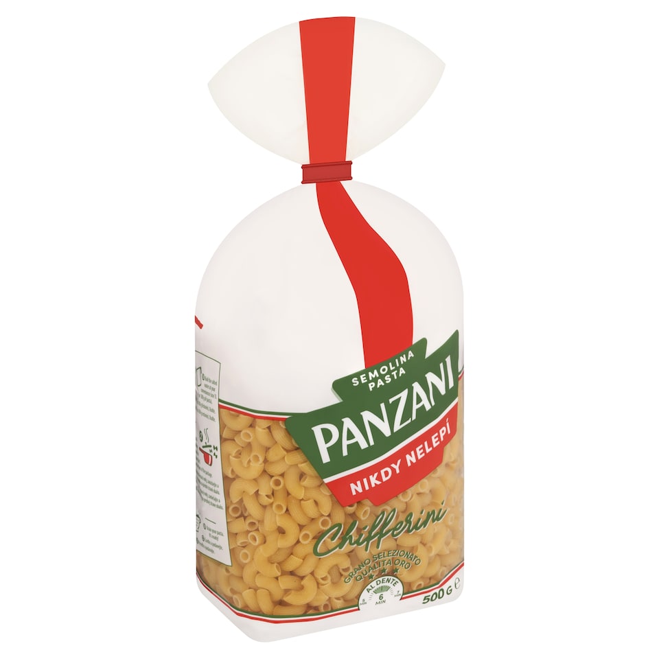 image 1 of Panzani Chifferini Egg-Free Dried Semolina Pasta 500 g