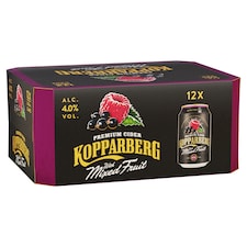 Kopparberg Mixed Fruit Cider 12 x 330ml