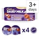 image 1 of Cadbury Dairy Milk Button & Chunk Desserts 4x75g
