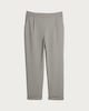 image 4 of F&F Houndstooth Print Tapered Trousers in Beige
