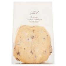Tesco Finest Belgian Triple Chocolate Shortbread 4 Pack