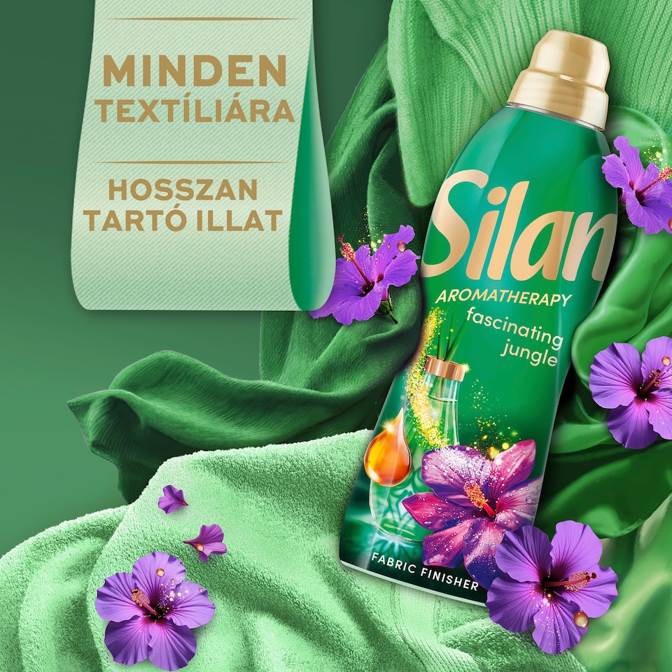 image 1 of Silan Aromatherapy Fascinating Jungle Fabric Softener Concentrate 62 Washes 1364 ml