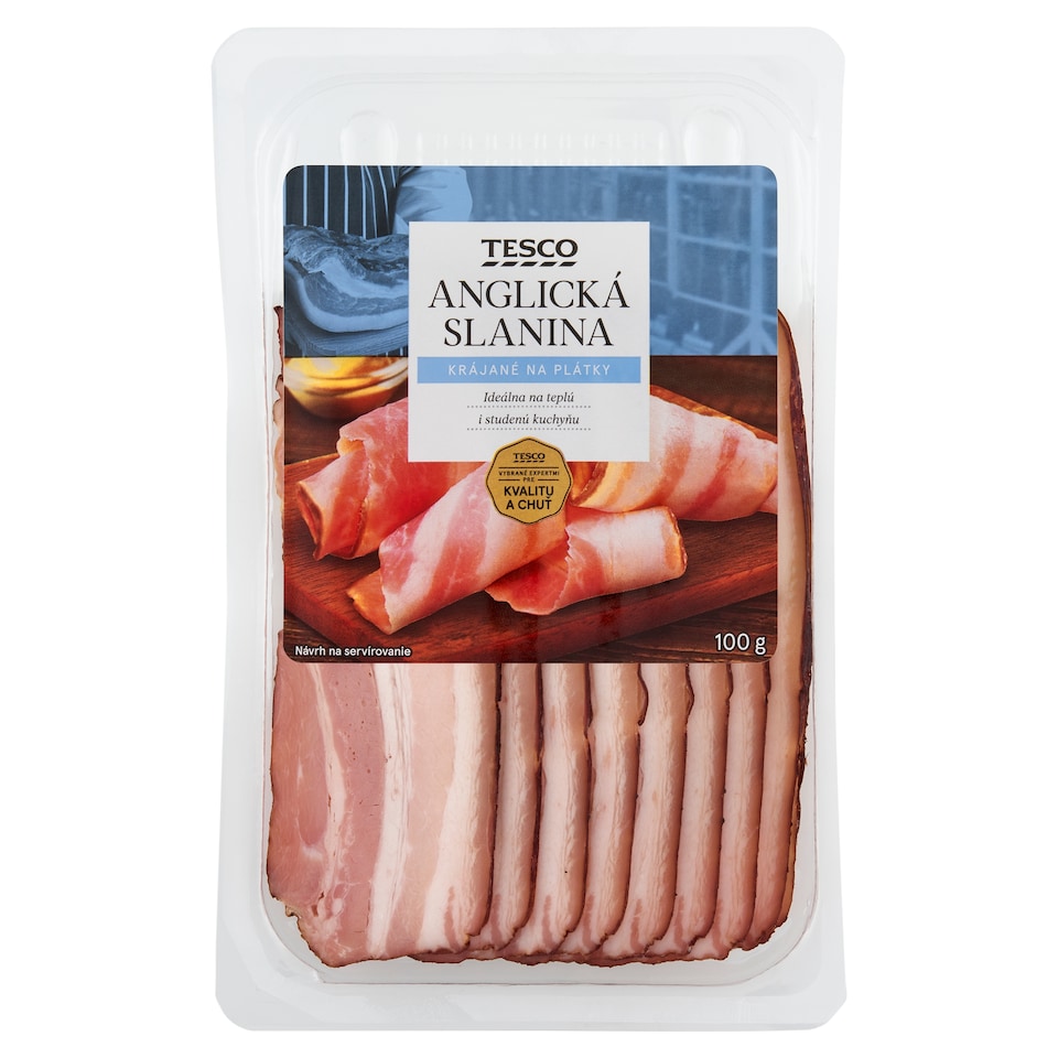 Tesco Anglická slanina 100 g