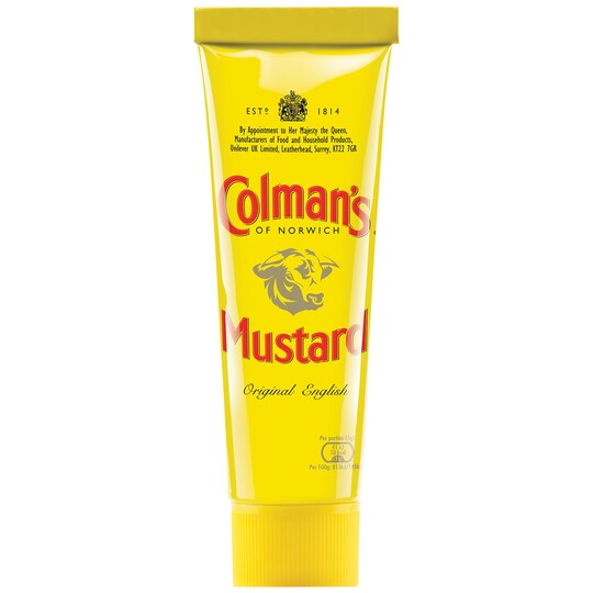 Colman's Original English Mustard Tube Tesco Groceries