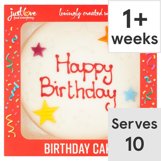 Just Love Birthday Cake Tesco Groceries