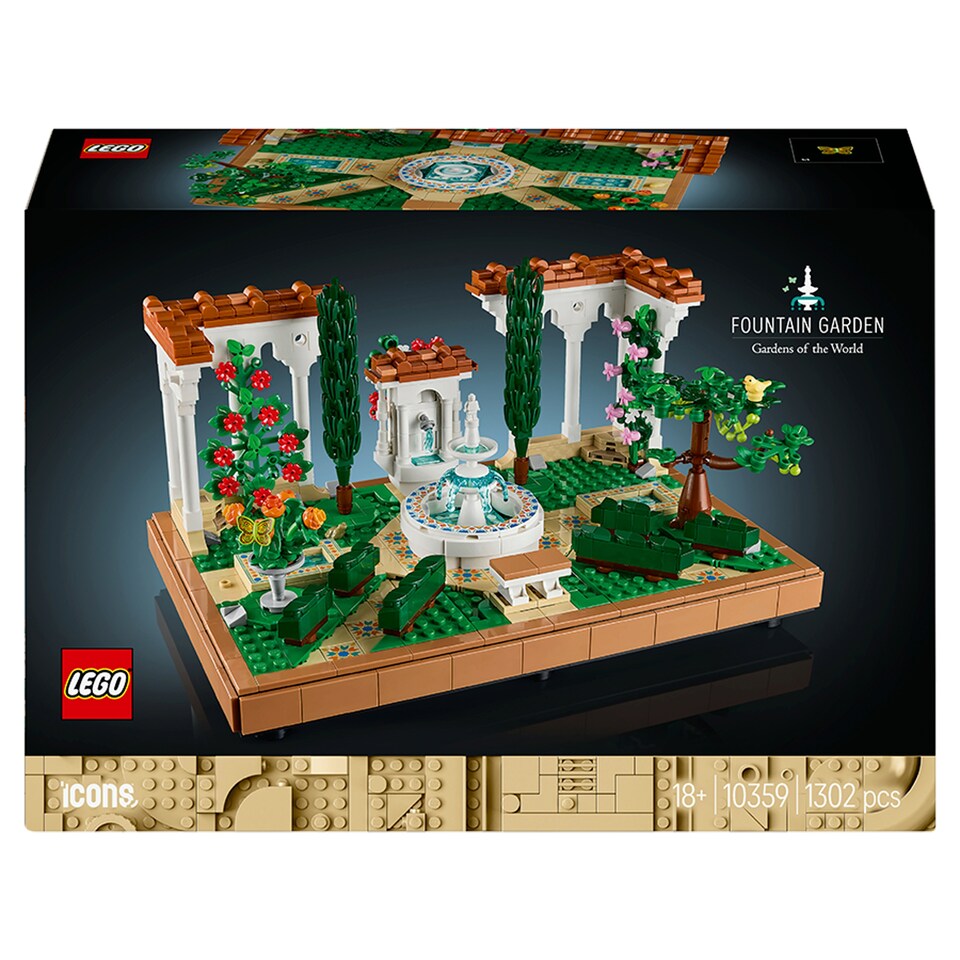 LEGO Icons 10359 Kert szökőkutakkal  1. kép