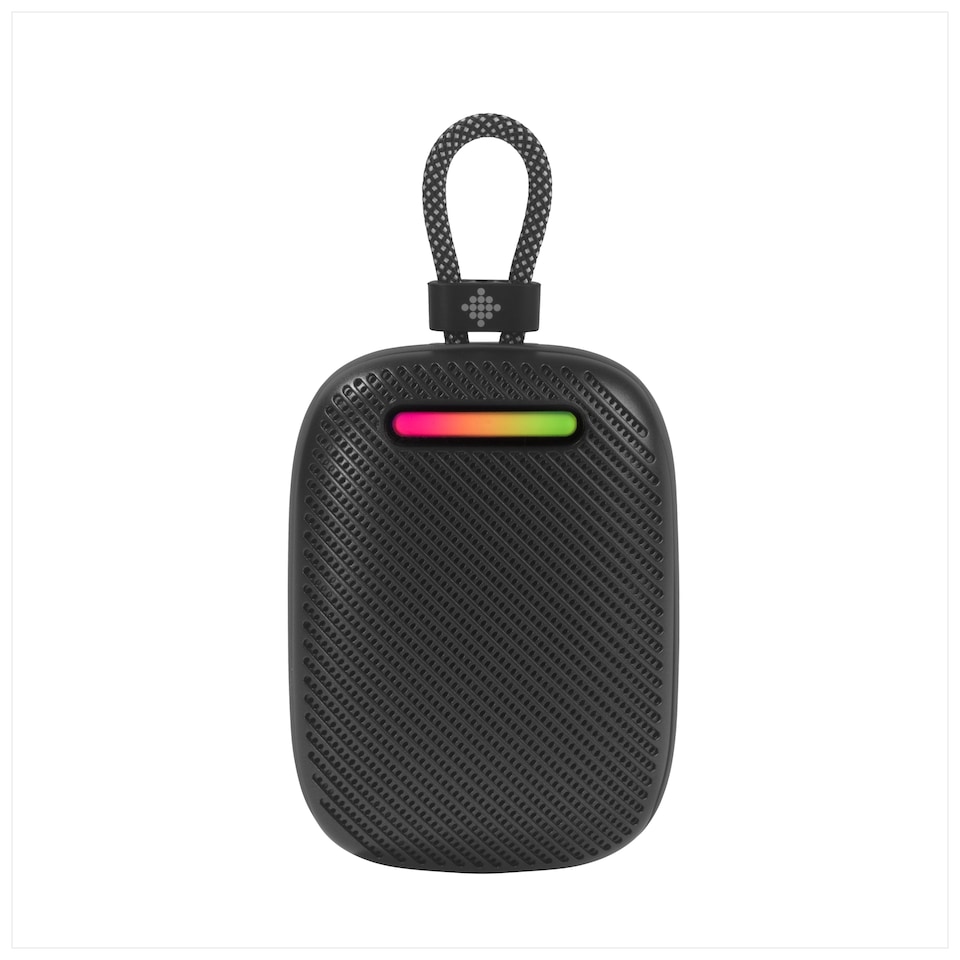 image 1 of Intempo Black Amalfi Mini Bluetooth Speaker