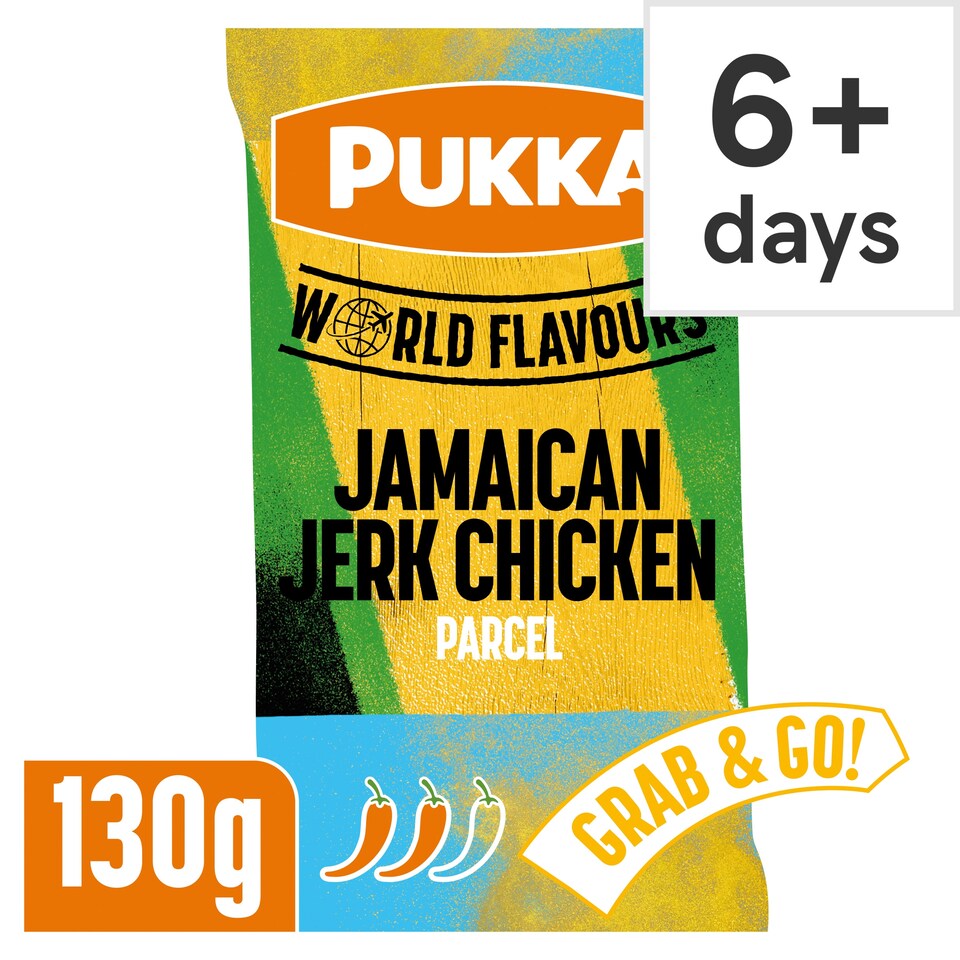 image 1 of Pukka Jamaican Jerk Chicken Parcel 130g