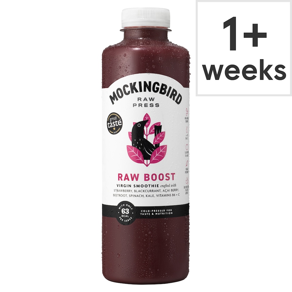 image 1 of Mockingbird Raw Boost Smoothie 750Ml
