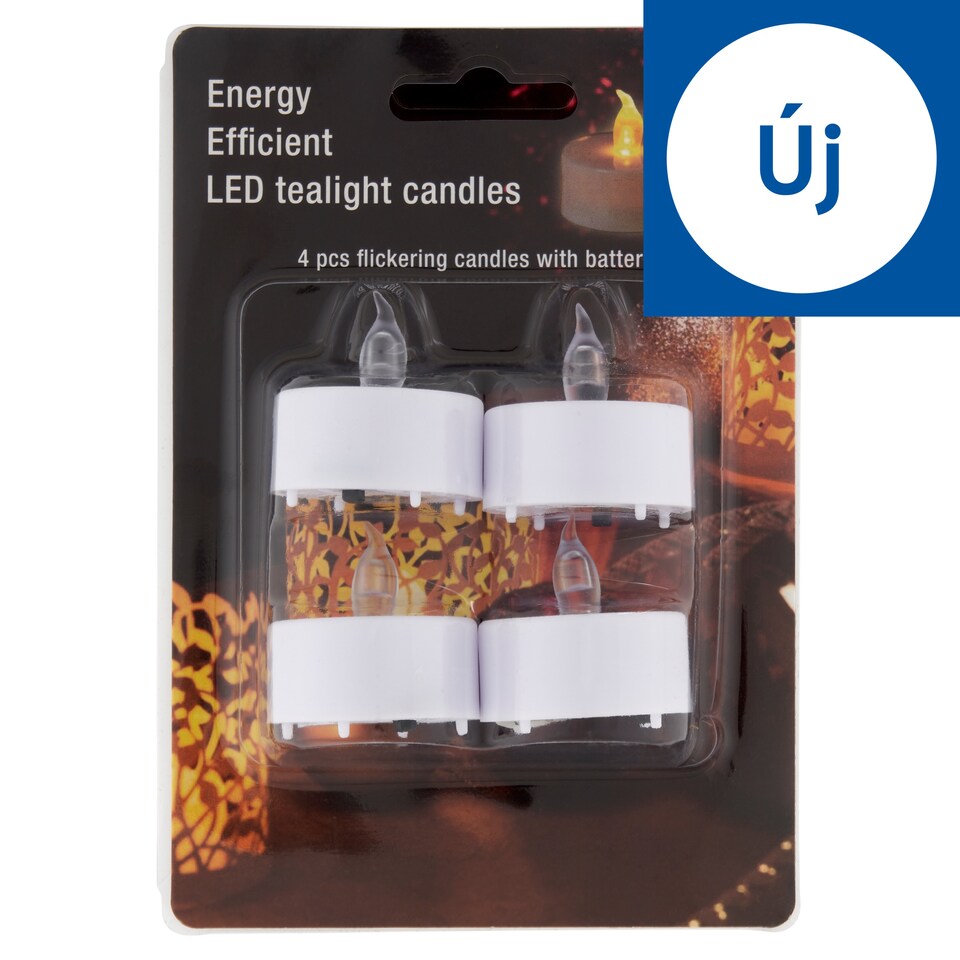 Snow Meister SM2512 LED műanyag teamécses 4 db