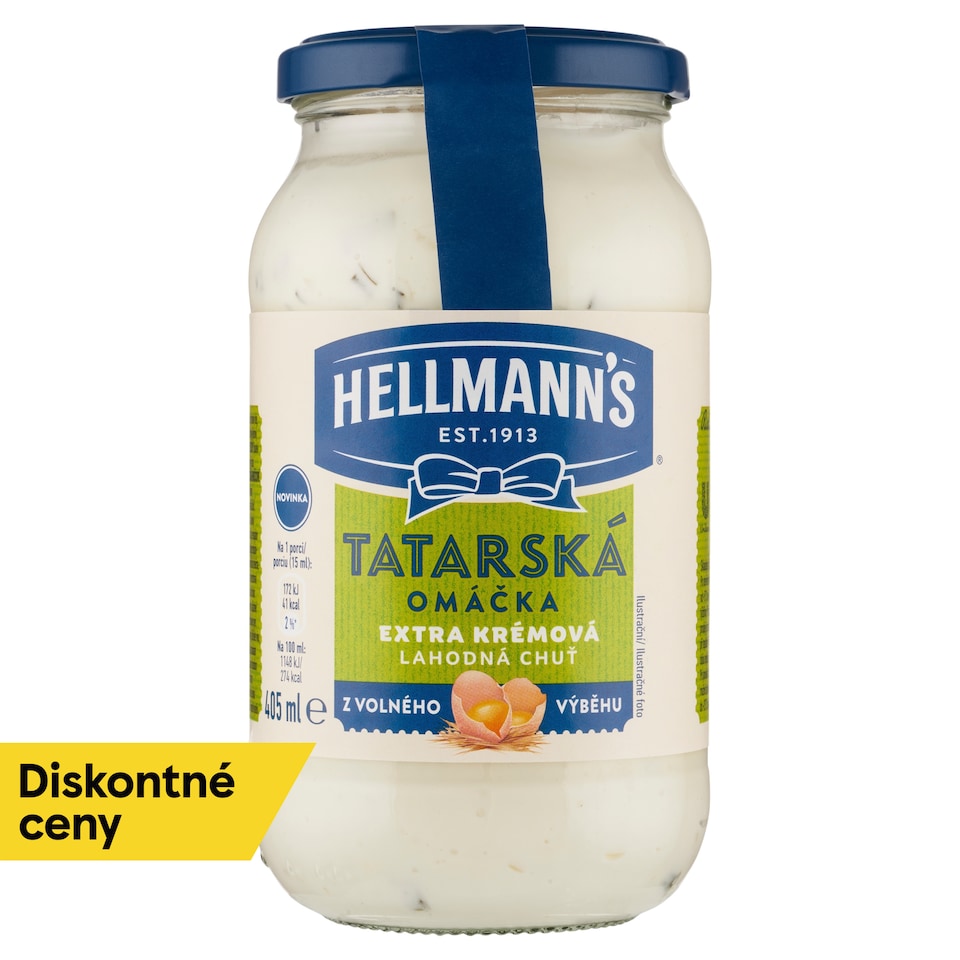obrázok 1 z Hellmann's Tatárska omáčka 405 ml