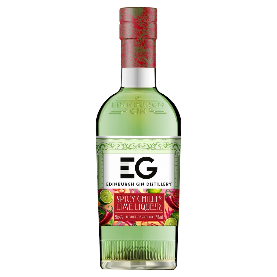 image 1 of Edinburgh Gin Distillery Spicy Chilli & Lime Liqueur 50cl