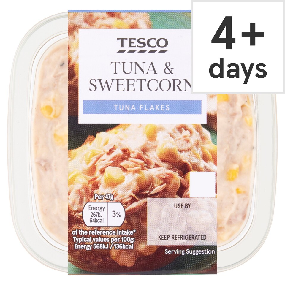 Tesco Tuna Sweetcorn Sandwich Filler 423g Tesco Groceries