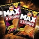 image 3 of Walkers Max Strong Fiery Prawn Cocktail Multipack Crisps 6x27g