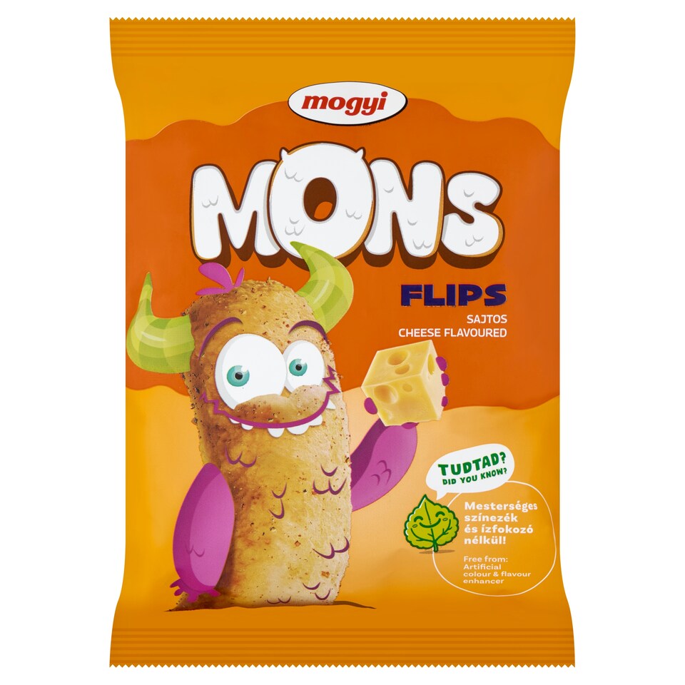 Mogyi Mons Flips sajtos kukorica snack 40 g