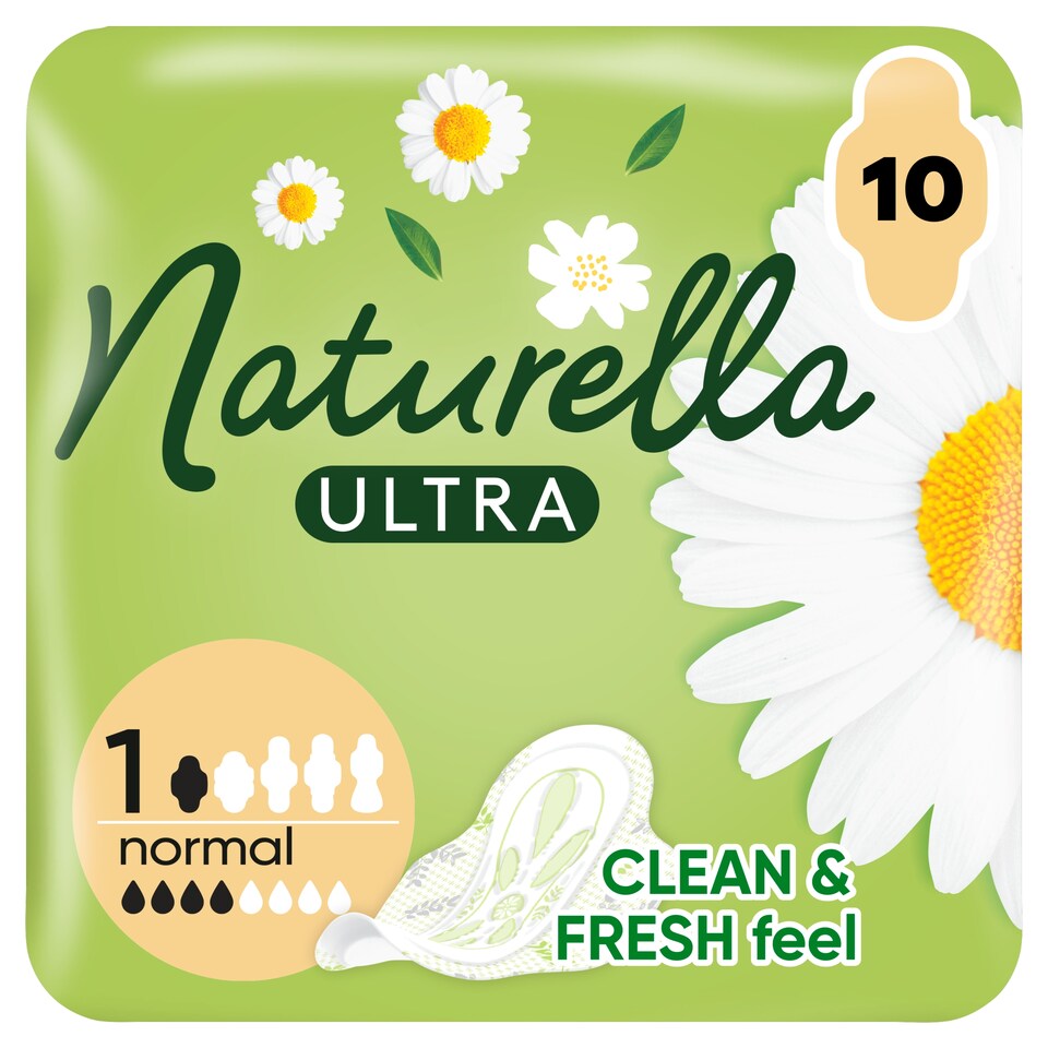 obrázok 1 z Naturella Ultra vložky s krídelkami Normal – veľkosť 1 10 ks