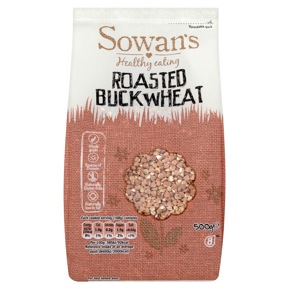 Sowan's Roasted Buckwheat 500g