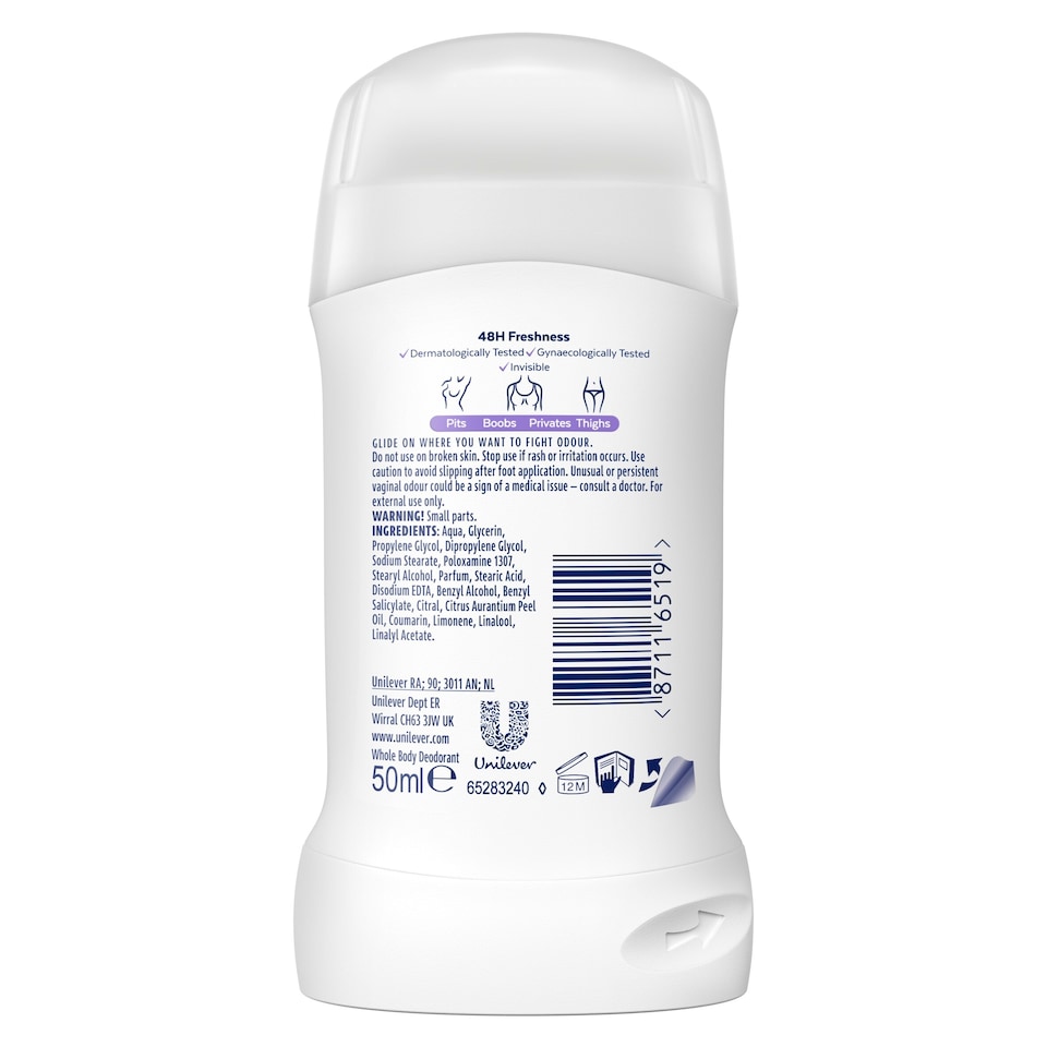 image 1 of Sure Women Rio Coconut 48h Whole Body Deodorant Odour Control Stick 50ml